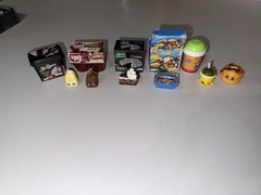 Shopkins Branded Food Lot Snack Pack Kid Cuisine Slush Puppie Breyers Marie Call