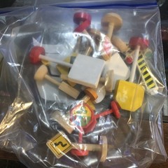 Lot Of About 70 Track Pieces And 20 Additional Train Accessories Parts Used