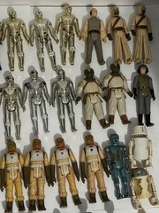 Vintage Star Wars Action Figure Lot of 67 Kenner LOOSE Pre Owned As Is
