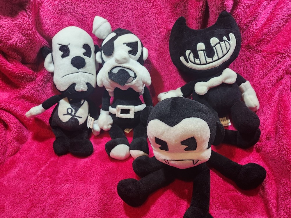 Bendy and the Ink Machine~Plush~S#1W#2~”Butcher Gang”~Charley,Barley,Edger,Demon