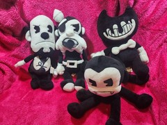 Bendy and the Ink Machine~Plush~S#1W#2~”Butcher Gang”~Charley,Barley,Edger,Demon
