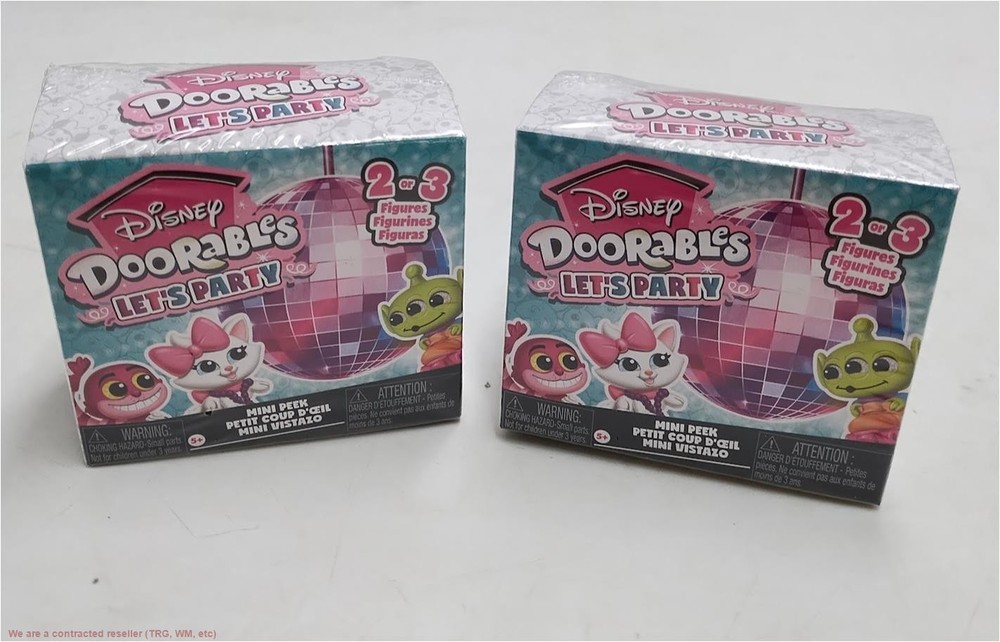 2 PACK!!! Disney Doorables Let’s Party Mini Peek 886144500213 *SEE DEAL!!!*