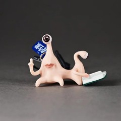 5Pcs Weird Creature PVC Figurines Blind Box Collectible Toy For Home Decoration