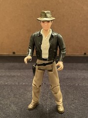 Indiana Jones Vintage 1982 Raiders Of The Lost Ark Kenner Figure Hong Kong *READ