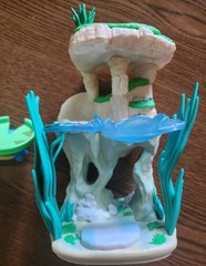 Pokemon Select Shoreside Lake Environment & Figure Display Set *Pikachu & Lotad*