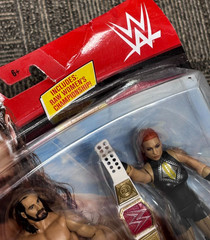 WWE Seth Rollins Becky Lynch Battle Pack Roman Reigns Lot Mattel Figures