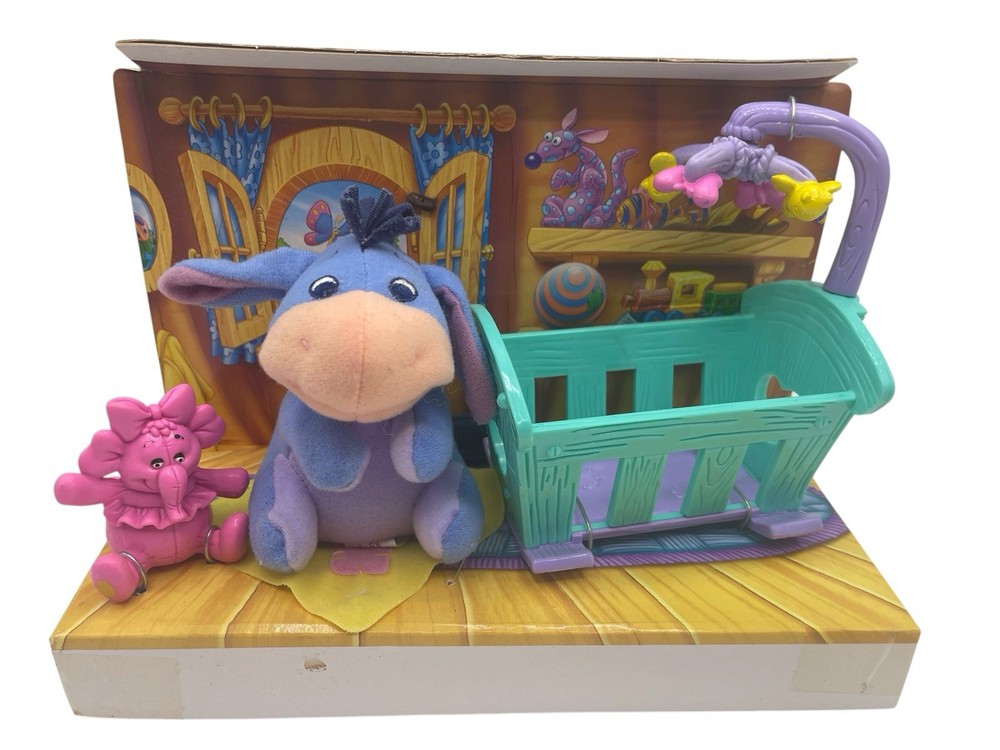 RARE Fisher Price Disney Baby EEYORE Heffalump Sleepy Time Playset 2003