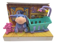 RARE Fisher Price Disney Baby EEYORE Heffalump Sleepy Time Playset 2003