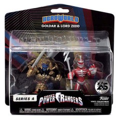 Power Rangers – HeroWorld Goldar & Lord Zedd 4” Vinyl Figure (2-Pack) Gift