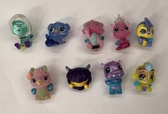 Lot Of 141 Mixed Hatchimals Colleggtibles: Purple, Gold, Silver, Green, Wings +