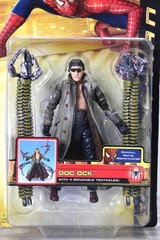 2004 SPIDER-MAN 2 : DOC OCK 4 bendable Tentacles VINTAGE ACTION FIGURE TOY BIZ