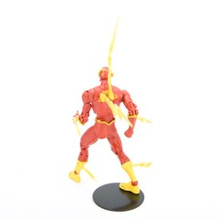 DC Multiverse The Flash 7″ Action Figure w/Lighting Strap Stand Base Gift Toys