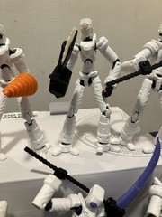 Articulated Battle Robot 13 (with or without stand)