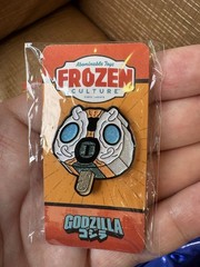 Abominable Toys Frozen Culture Godzilla Enamel Pin GFEST GLITTER 100 PCS SET 4