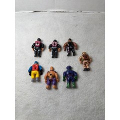 Vintage 1993 Military Muscle Men Lot 7 San Francisco Toymakers Weapons Mighty