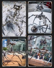 Killerbody Transforms Scalpel Frenzy Action Figure LED Voice Model Toy Xmas Gift