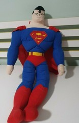 SUPER MAN PLUSH TOY DC COMICS CHARACTER TOY 62CM