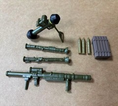 1:18 Expedition Team and Accessories Military Model soldier Jeep bridge set Gift