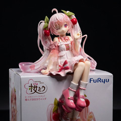 Sakura Miku Noodle Stopper Figure 2025 Wink Version Vocaloid FuRyu