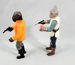 Star Wars Trilogy OTC Cantina Patron Feltipern Trevagg & Ponda Baba w/Weapon Cup