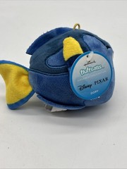 HALLMARK FLUFFBALLS Disney Finding Nemo DORY 3″ PLUSH BALL ORNAMENT Stuffed NEW