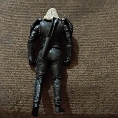 The Witcher Fully Jointed Black Brown Green Plastic Action Figure Collection Set