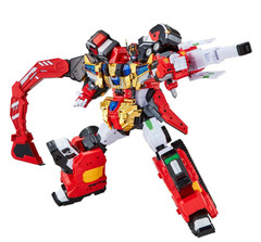 K TOY Metal Cardbot S BLASTRAIN & FLAMENOVA Red Transforming Robots Car Set 2025