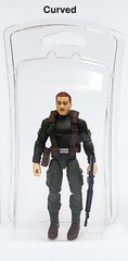 Star Wars GI JOE loose action figure blister case clamshell display 3.75 3 3/4