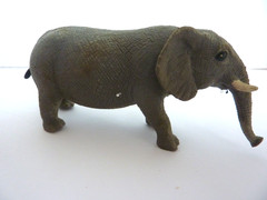Elephant Life Like Jungle Animal Bead Filled