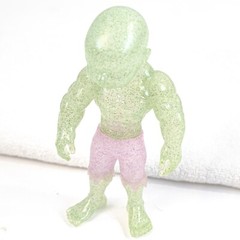 Ron English Temper Tot *Signed* NOS Exclusive Glitter 8″ Designer Figure w/ Box