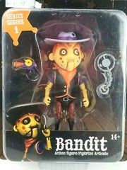 Phat Mojo Showdown Bandit Horror Game Action Figure Puppet Series – 5″