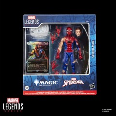 Marvel Legends Spider-Man The Gathering Battle Damaged Exclusive Foil Card