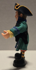 Odyssey Toys Jean Lafitte 4″ Bendable Action Figure Missing Sword – Free to Ship