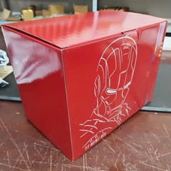 BLACK Iron Man MK5 Helmet 1:1 Voice-controlled Mask Transform Cosplay Prop Gift