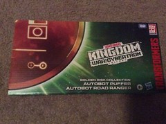 EMPTY BOX! All 4Transformers WFC-Kingdom Golden Disk Collection BOXES ONLY!