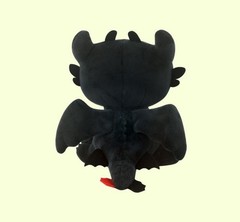 How To Train Your Dragon 3 Toothless Light Fury Plush Doll Sitting 7″ FREE SHIP