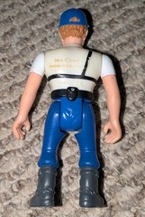 Vintage Police Academy Undercover Carey Mahoney Action Figure – Kenner