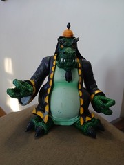 Komodo Moe Figure 1998 Resaurus PlayStation Crash Bandicoot Dragon Lizard