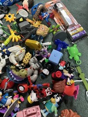 Huge Mixed Toy Lot 8+ LBS Disney Marvel TMNT Paw Patrol Figures Cars Bundle