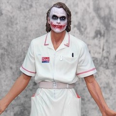 Dark Knight Joker Nurse 54cm Statue Heath Ledger DC Movie Collectible Figure