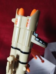 Vintage GI Joe M-88-A2 Assault System Weapon 2 MISSILES Lanard Toys 90s RARE TAN
