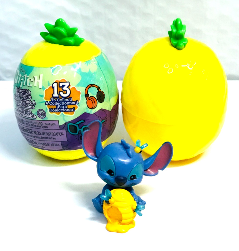 Just Play **Disney STITCH Figures in Pineapple** Choose Your Favorites
