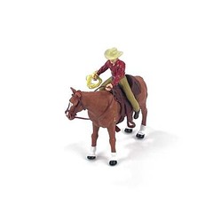 Big Country Toys – Four Sixes Ranch Cowboy & Quarter Horse 1:20 Scale 808