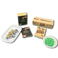 Sushi Boat – Party Food Anime Board Game for Family, Adults, and Children (2-5