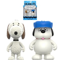 Olaf and Andy Peanuts ReAction Figures 2-Pack Super7 Collectible Figure Set