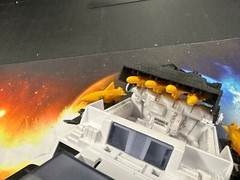 G.I. Joe ARAH Snow Cat Missile Turret Black- Replacement Part Resin 3D Printed