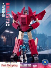 New BOX AUTOBOT Transformation toys X-TRANSBOTS MX-LXI MX-61 BALLISTIC 22CM USA