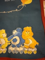 Vintage Care Bears 1982 American Greetings Small Backpack Travel Bag NOS