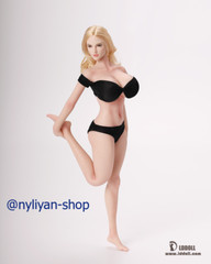 LDDOLL 29XL 1/6 Finger Bone Seamless Silicone Body 12″ Female Figure Fit KT Head