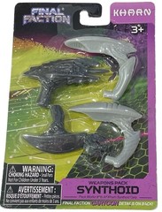 6 Final Faction Series 1 Accessory Packs Synthoid ACRM Razor Thunderbolt Cyber